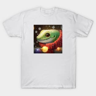 Cute Lizard Drawing T-Shirt